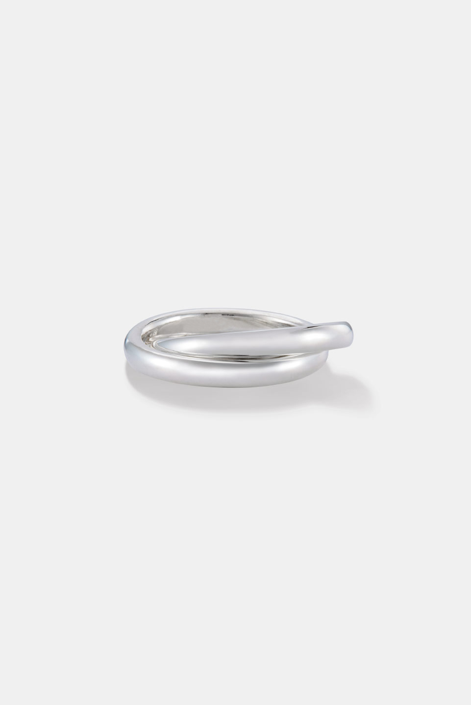 Simple Cross Ring in Silver