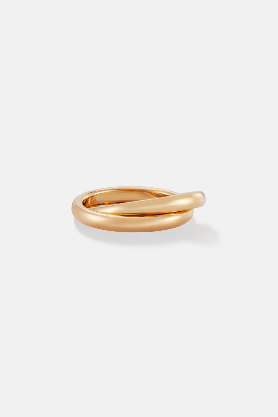 Simple Cross Ring in Gold